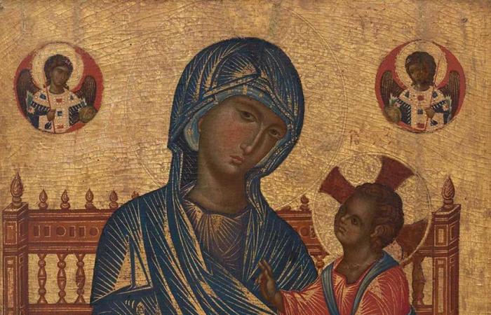 the Maestà, a dazzling masterpiece of Western painting, regains its colors