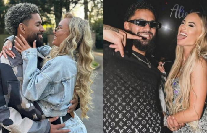 Douglas Luiz sends loved-up birthday message to girlfriend Alisha Lehmann as Juventus & Switzerland forward turns 26