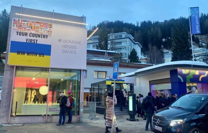 in Davos, we only talk about Trump