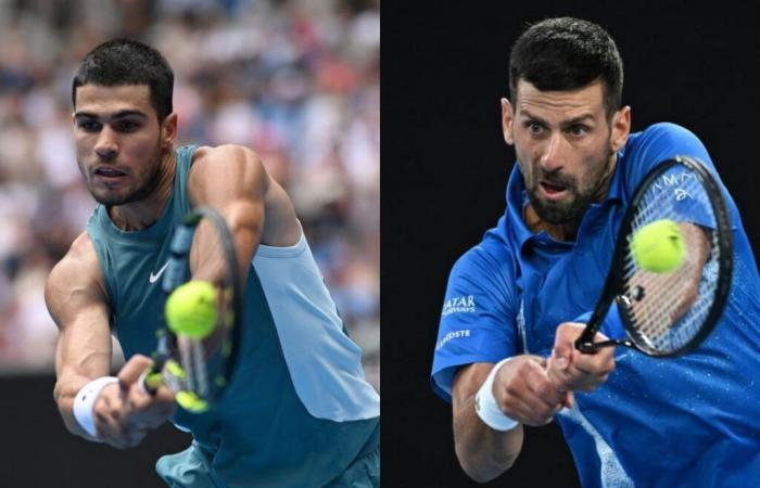 Open Australia: Alcaraz – Djokovic: at what time and where to watch the quarterfinal match of the Australian Open 2025 on TV today