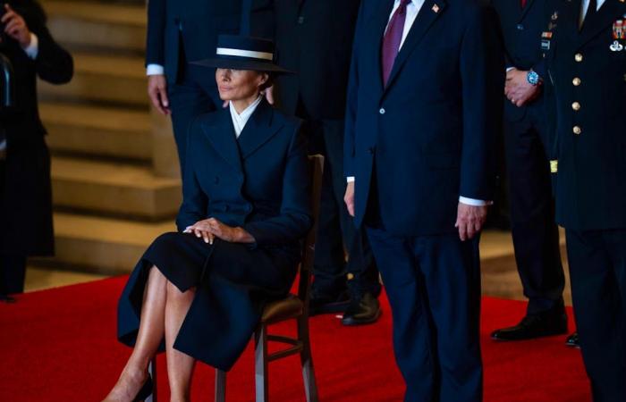 Inauguration of Donald Trump: Melania Trump and her “shield hat”