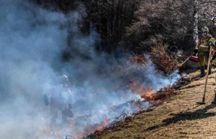 Firefighters set fire to the mountain – Le Petit Journal