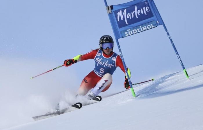 Kronplatz slalom: Gut-Behrami in the fight for victory