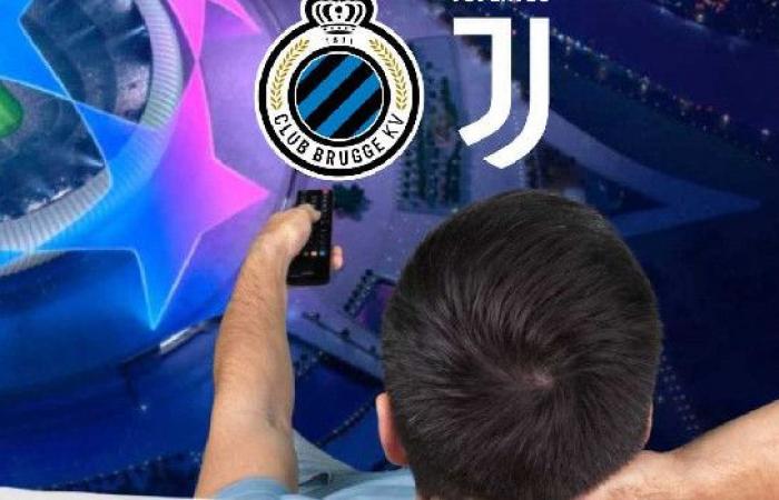 Where to watch Club Brugge-Juve on TV and streaming? Channel and time