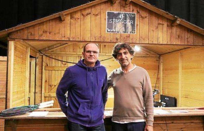 “The idea was to create a real place to live”: with its chalets, the winter village warms up the Quimper Tennis Open