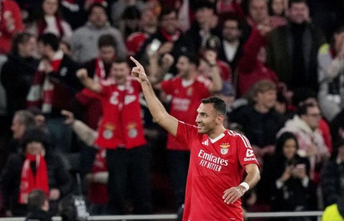 Benfica forward Pavlidis scores quick hat trick against Barcelona in Champions League