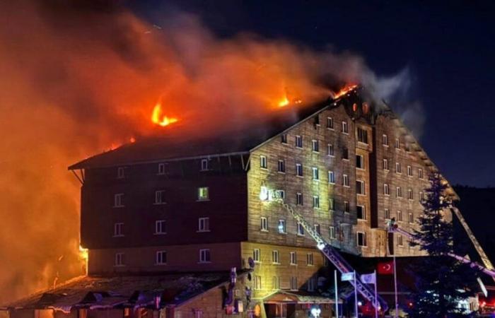 Death toll rises: 66 dead in hotel fire in Turkish ski resort