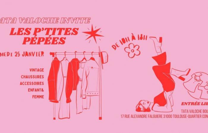 This Saturday, pop-up sale of vintage fashion in the Concorde district of Toulouse