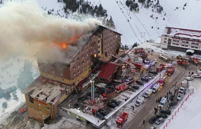 BREAKING NEWS ON KARTALKAYA FIRE: Fire in the hotel where 237 people stayed in Bolu Kartalkaya Ski Resort: 10 dead, 32 injured