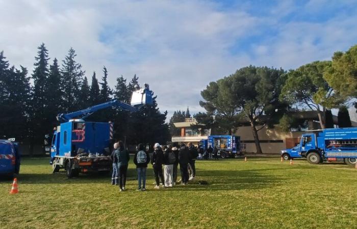 Avignon, 250 students from Vaucluse discover the Enedis professions