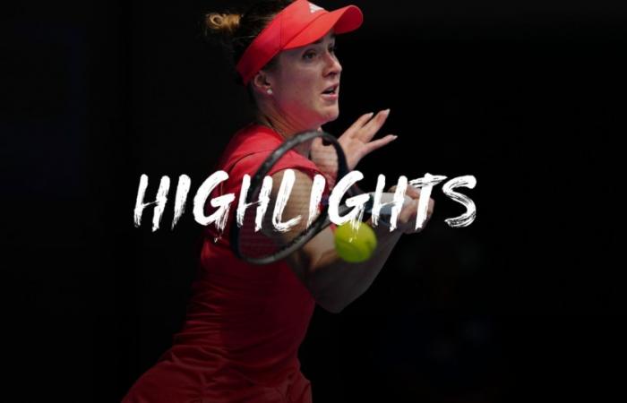 Australian Open – Elina Svitolina in reaction: the summary of her victory against Veronika Kudermetova – Tennis Video