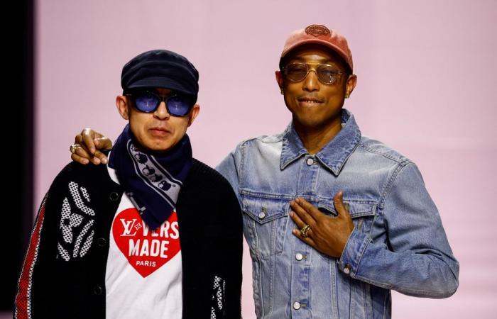 Paris | Pharrell Williams kicks off Fashion Week with a well-dressed show