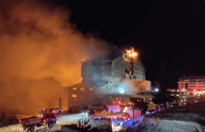 Video. 66 dead in hotel fire at ski resort in Türkiye