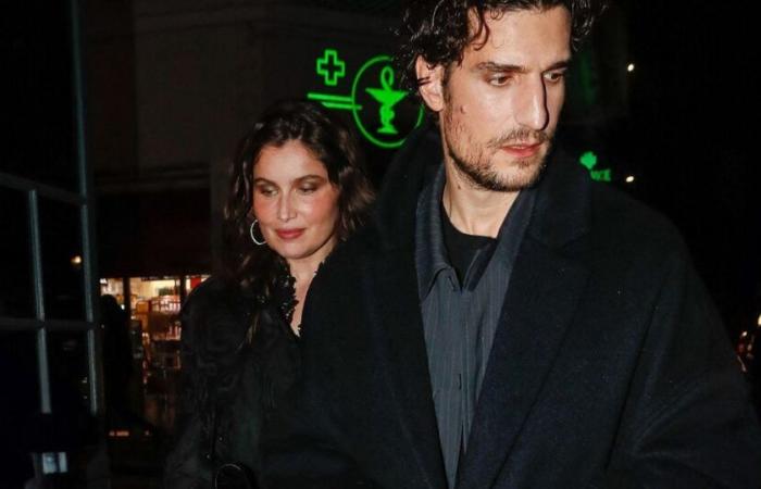 Laetitia Casta and Louis Garrel, happy godfathers and godmothers: movie evening for the couple at the height of style!