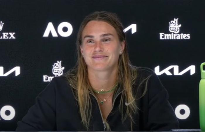 Tennis. Australian Open – Aryna Sabalenka: “I’m past the stage of being afraid”