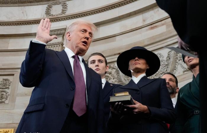 In photo: Trump’s second inauguration