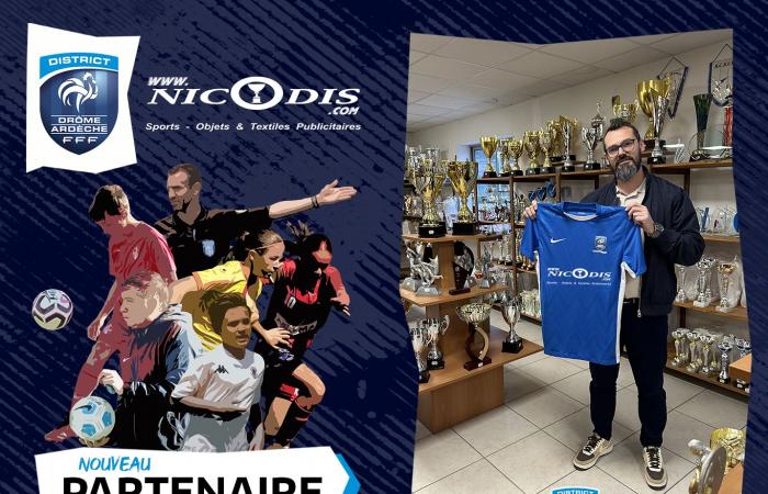 NICODIS – A TRIUMPHANT PARTNERSHIP! – DRÔME-ARDÈCHE FOOTBALL DISTRICT