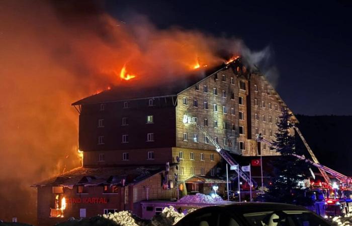 “Some threw themselves into the void”… Hotel fire in Türkiye leaves dozens dead