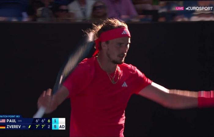 Crazy moment a FEATHER stops play as Alexander Zverev asks umpire ‘are you insane?’ in strange drama at Australian Open