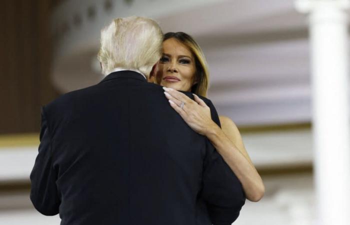 In photos. Melania and Donald Trump, their first dance after the inauguration