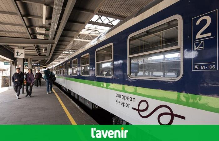 The night train between Brussels and Venice, to winter sports and carnival locations, starts in 2 weeks