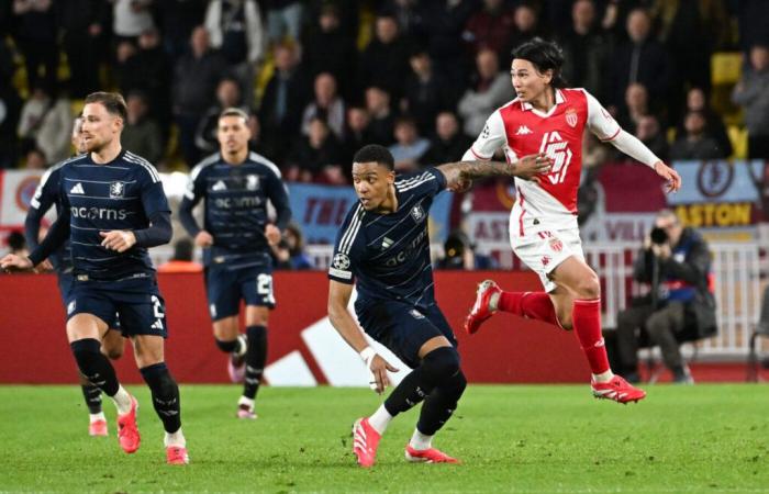 Monaco reigns over Aston Villa and secures its place in the play-offs – C1 – J7 – Monaco-Aston Villa (1-0)