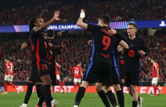 A TOTALLY CRAZY MATCH AND BARÇA REVERSES BENFICA (4-5)