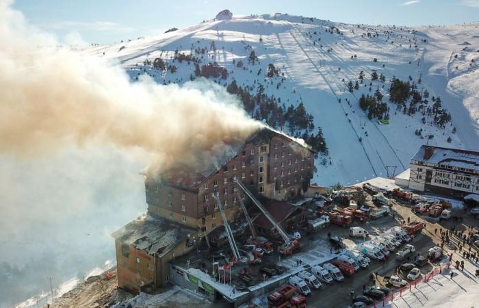 At least 66 dead in Turkish ski resort hotel fire