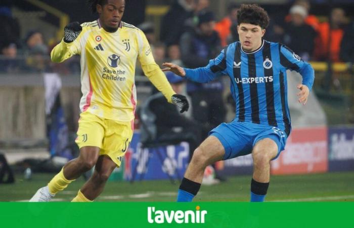 Follow the live broadcast between Club Brugge and Juventus (0-0): few chances in this first period