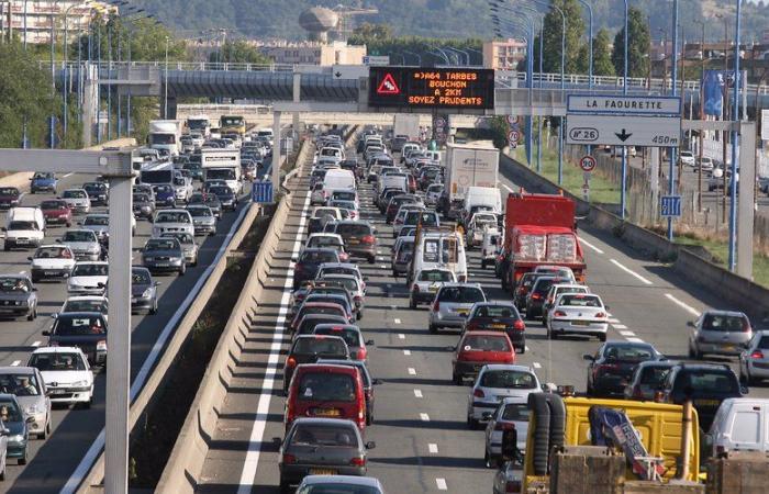 Toulouse ring road: four accidents seriously disrupted traffic this Tuesday morning