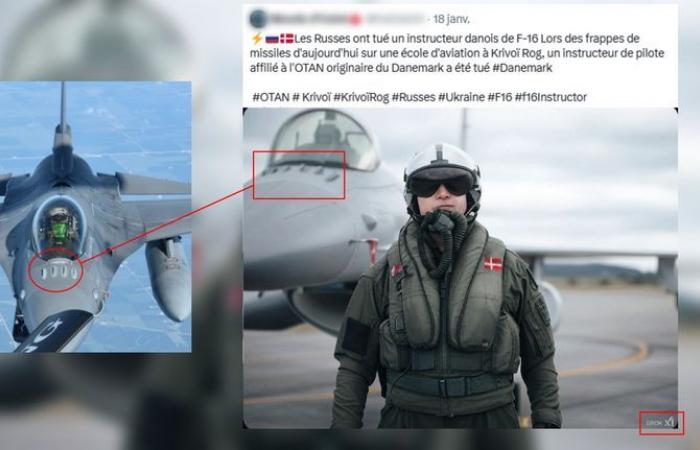 CHECK – Was a Danish F-16 pilot working for NATO really killed by Russia in Ukraine?