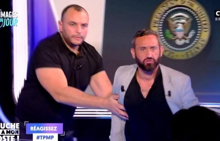 “Attention !” : A man bursts onto the set of “TPMP” and rushes towards Cyril Hanouna live on C8, security intervenes