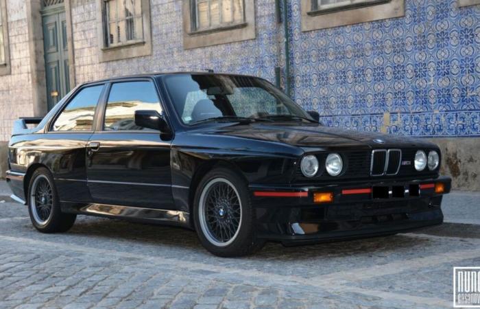 A 1990 BMW M3 E30 Sport Evolution, with less than 60,000 km, sold at full price