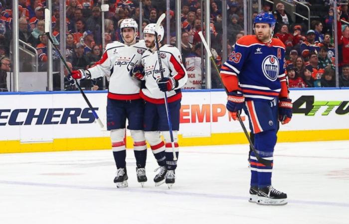 NHL: Without Connor McDavid, the Oilers lose against the Capitals