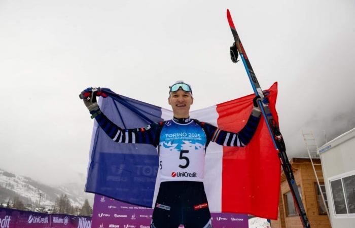 Turin – Nathanaël Peaquin gold medalist in the mass start