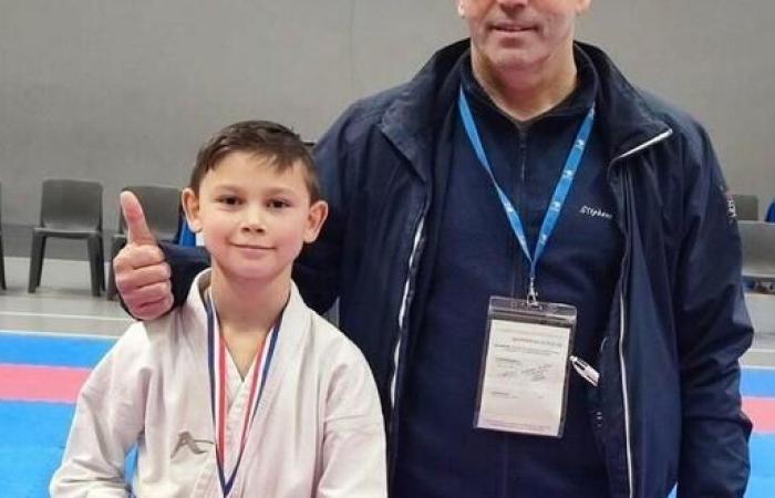 Le Conquet. Maxime Monsterlet wins the Karate regionals