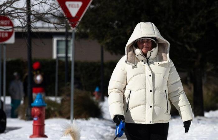 Panama City revels in its rare snowfall