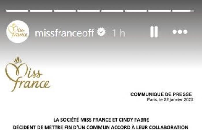 Cindy Fabre leaves Miss France, the director of the competition broadcast on TF1 had held the position for three years