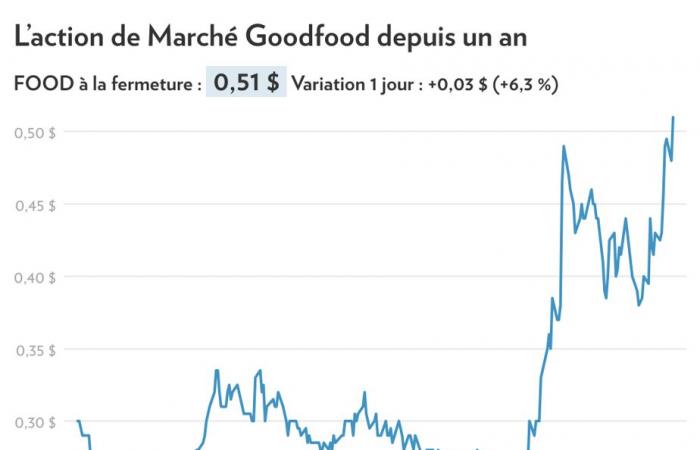 Goodfood presents its results, the action takes 6%