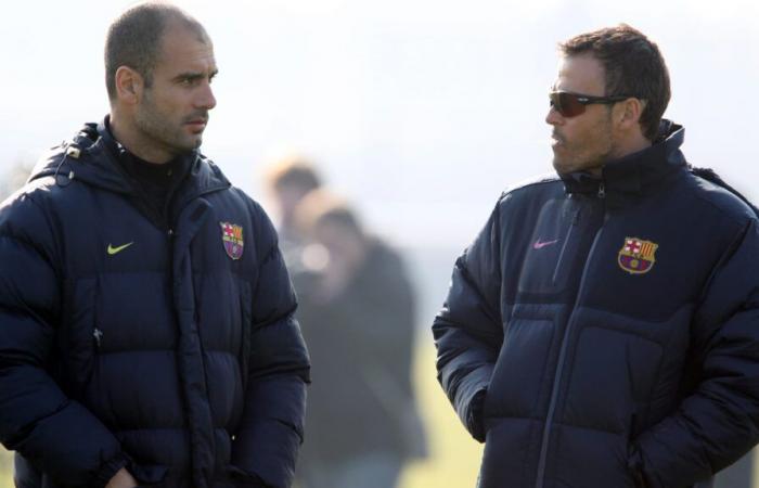 how Luis Enrique and Pep Guardiola, one-night adversaries, formed such a strong relationship