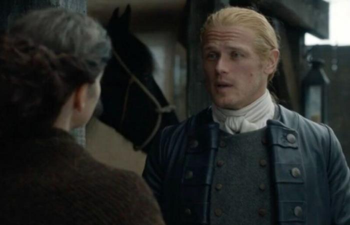 “He had a bit of a stomach ache…” This scene at Lallybroch that went wrong for Caitriona Balfe and Sam Heughan