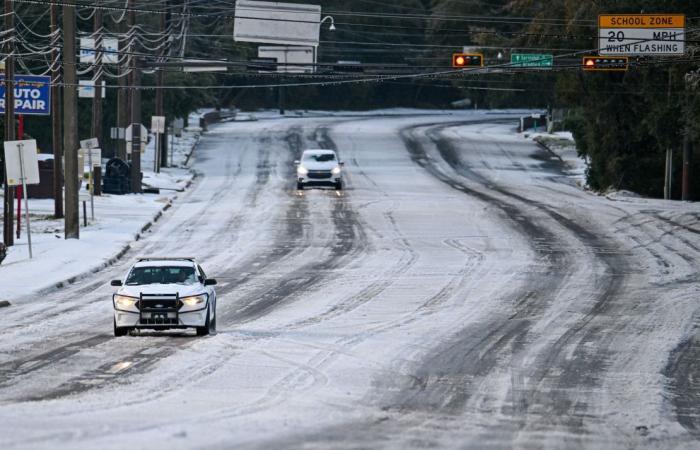 Historic snow falls in Florida, New Orleans with freezing conditions expected for days across South