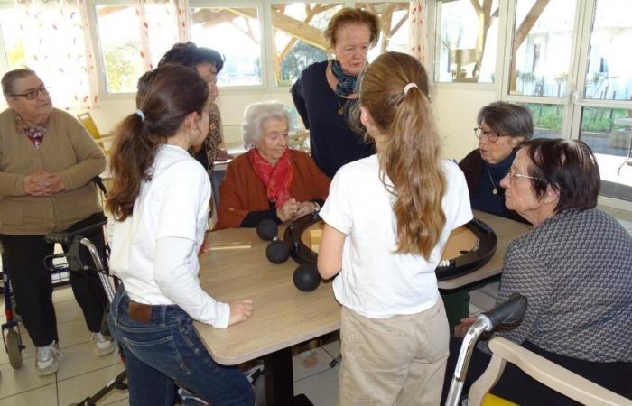 the intergenerational actions of Rotary Cap de Gascogne Landes