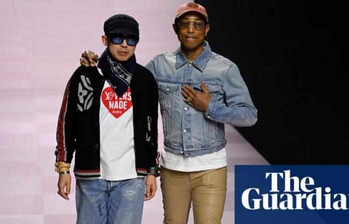 Pharrell Williams kicks off Paris fashion week with Louis Vuitton streetwear | Paris fashion week