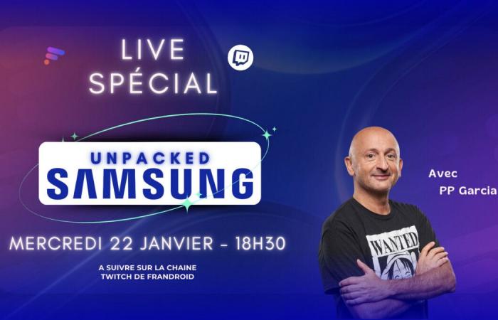 head to our Twitch channel to experience Galaxy Unpacked live