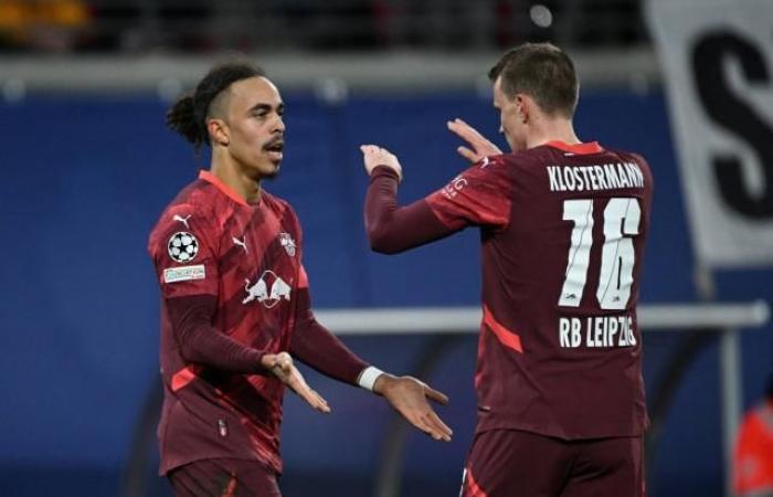 Leipzig pockets its first victory in the Champions League against Sporting Lisbon