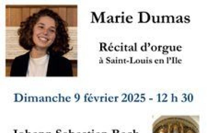 Organ recital by Marie Dumas in Saint-Louis en l'Ile (JS Bach) – Saint Louis en L'Ile Church – Paris, 75004