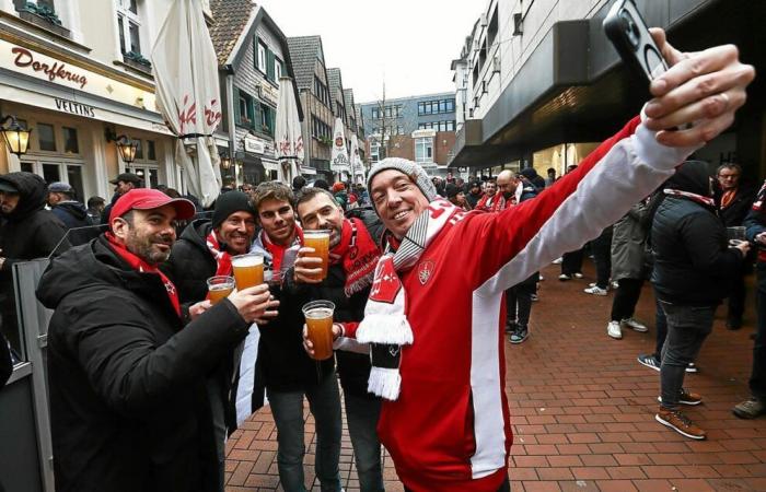 Shakhtar Donetsk – Brest: a thousand happy Brest supporters in Gelsenkirchen for the Champions League match