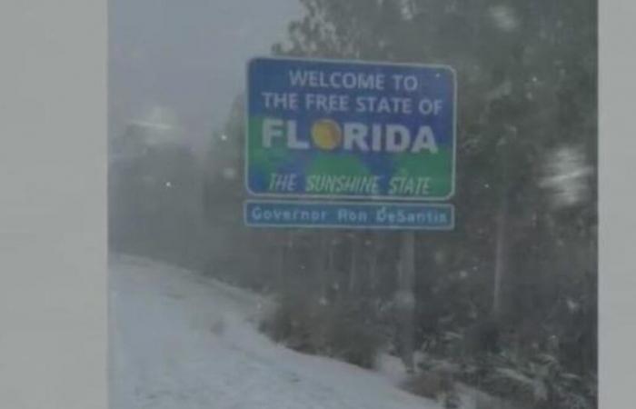 Winter storm brings record-breaking snow to parts of Florida