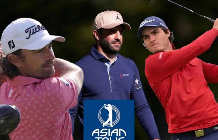 Three Frenchmen conquering Asia